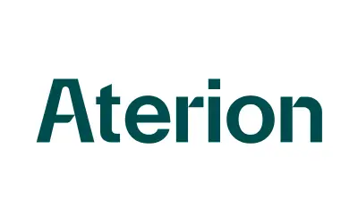 Aterions logotyp